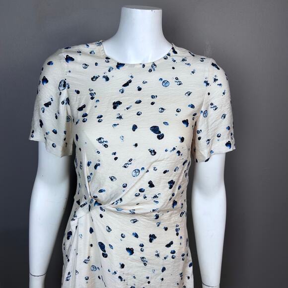 COS Collection of Style Dress Size 2 midi cream modest - Picture 4 of 13